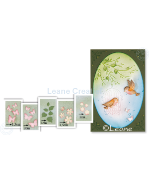 Kirtimo formelė Leane Creatief - Lea’bilitie Butterflies & Flowers (45.1536)