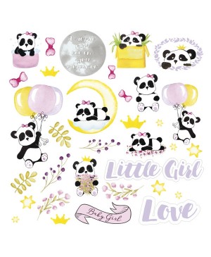 Skrebinimo popierius Fabrika Decoru – My little baby girl, 200 g/m², 30.5x30.5cm, 1vnt