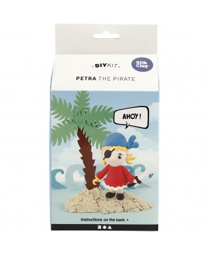 Lidymo rinkinys CCH - Funny friends - Silk Clay Petra the Pirate