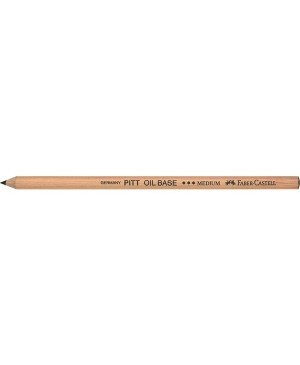 Aliejinis pieštukas Faber-Castell PITT, juodas, vidutinis