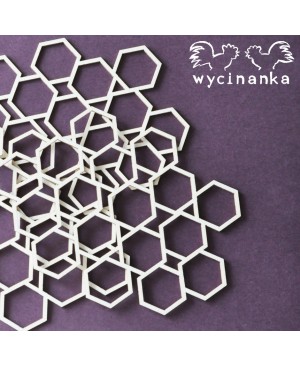 Kartono formelė - Background Hexagons