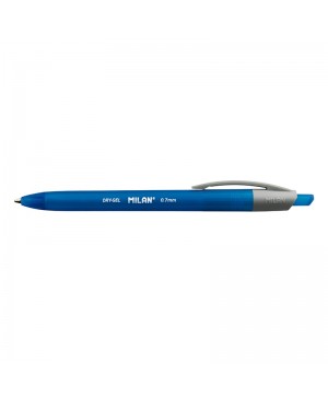 Automatinis gelinis rašiklis Milan Dry Gel, 0,7mm, mėlynos sp.