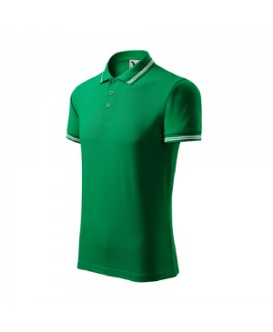 Vyriški marškinėliai Malfini Urban Polo 219, 200g/m², žalia, L