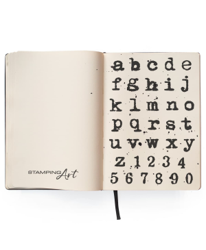 Silikono antspaudų rinkinys Ciao Bella - Remington Lowercase Alphabet, 10.16x15.24cm (PS6006)