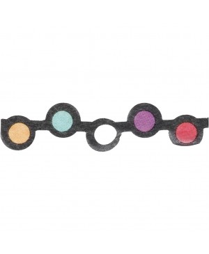 Popierinė dekoratyvinė lipni juostelė CCH - Colored Dots, 10mmx5m, 1vnt. 
