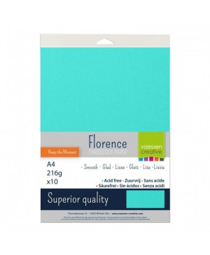 Popierius Florence Smooth - Sky (044), A4, 216  g/m², 10 lapų