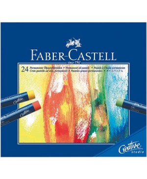 Pastelė aliejinė Faber-Castell, 24 spalvų