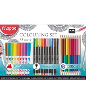 Spalvinimo rinkinys Maped Color Peps 33 dalių 
