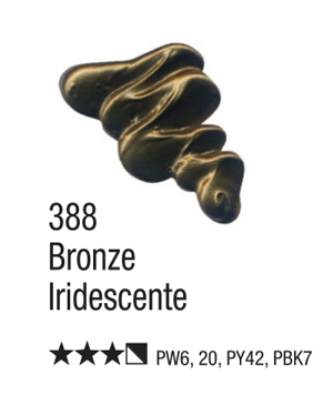 Aliejiniai dažai Acrilex 20ml 388 iridescent bronze 