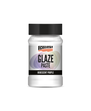 Pasta Glaze Paste Pentart 100ml, iridescent purple (43540)