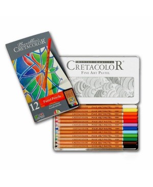 Pastelinių pieštukų rinkinys Cretacolor Fine Art Pastel, 12 spalvų