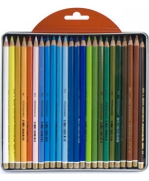Spalvoti pieštukai dailei POLYCOLOR Lanscape Koh-I-Noor, 24 spalvų