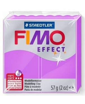 Modelinas Fimo Effect, 56g, 601 neoninis purpurinis
