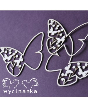 Kartono formelė Butterflies, 3vnt.