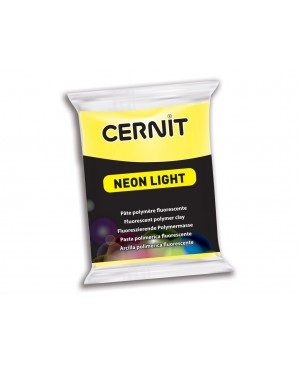 Modelinas Cernit Neon Light 56g 700 yellow