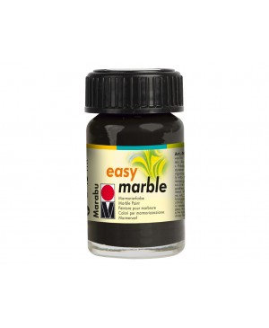 Marmuravimo dažai Marabu Easy Marble 15ml, 073 black 