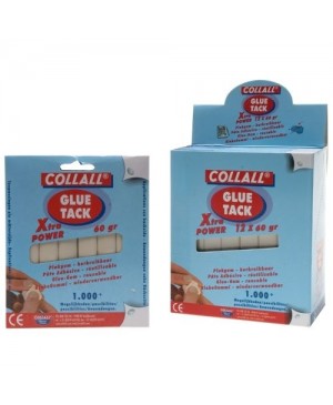 Klijuojanti guma Collall Glue-Tack, montavimo kvadratėliai, 60g