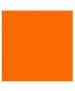 Skaidri spalvota lipni vitražinė plėvelė Oracal 30x30cm, 8300-34 oranžinė