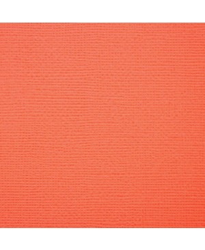 Faktūrinis skrebinimo popierius Tonic Studios - Coral Pink, 216 g/m², 30.5x30.5cm, 1 vnt.