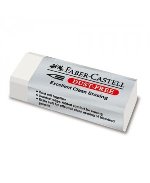 Trintukas Faber Castell Dust free, baltos spalvos