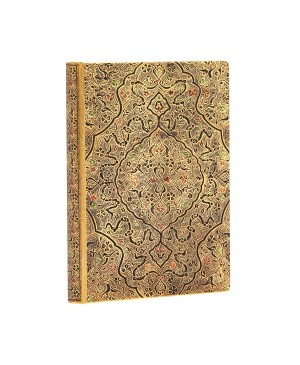 Užrašų knygutė Paperblanks Arabic Artistry Zahra Mini 9.5x14 cm. 176 lapai linijomis