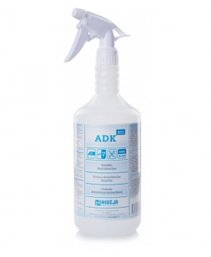 Dezinfekuojantis skystis paviršių valymui Higėja Professional ADK611, 1l su purkštuku