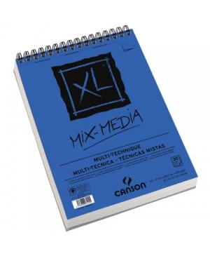 Universalus bloknotas Canson XL Mix Media A4, 300g/m², 30 lapų 