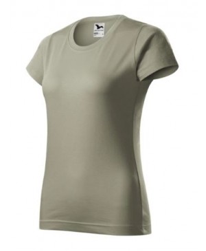 Moteriški marškinėliai Malfini Basic 134, 160g/m², chaki, S