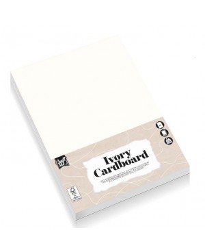 Popieriaus rinkinys Craft Sensations - A4, 220 g/m², 10 lapų, dramblio kaulo sp.