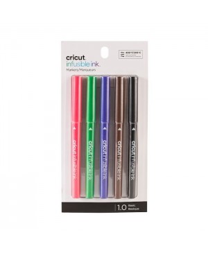 Rašiklių rinkinys Cricut sublimacijai Infusible Ink Markers Basics 1.0mm, 5vnt.