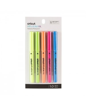Rašiklių rinkinys Cricut sublimacijai Infusible Ink Markers Bright 1.0mm, 5vnt.