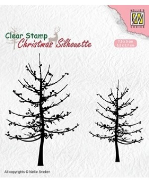 Silikono antspaudas Nellie Snellen - Leafless Trees CSIL010