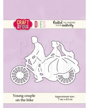 Kirtimo formelė Craft & You - Young couple on the bike