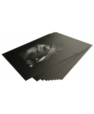 Gratažo popieriaus rinkinys Essdee, holografinės sp., 30.5x22.86cm, 10vnt.