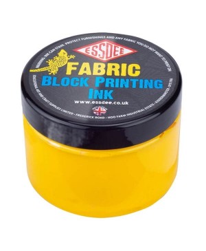 Dažai linoraižinio audiniams Essdee Fabric Yellow, 150ml, FABI/05R