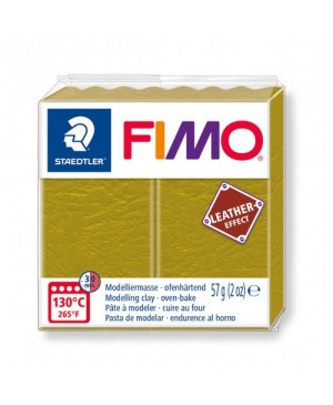 Modelinas Fimo Leather Effect, 57g, 519 olive
