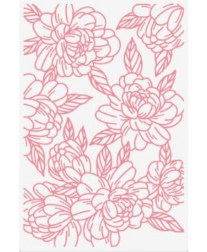 Reljefavimo formelė Crafter's Companion - Floral Elegance - Floral Delight 2D