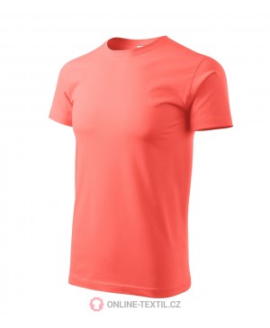 Vyriški marškinėliai Malfini Basic 129, 160g/m², koralinė, XL