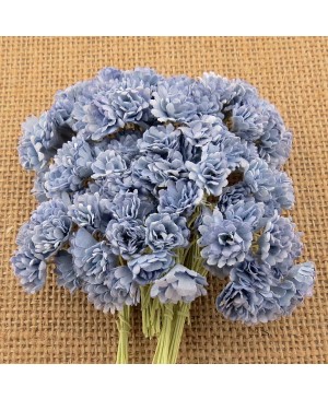 Popierinės gėlytės Promlee Flowers - 2-tone Antique Blue Gypsophila SAA-410, 10mm, 20vnt.