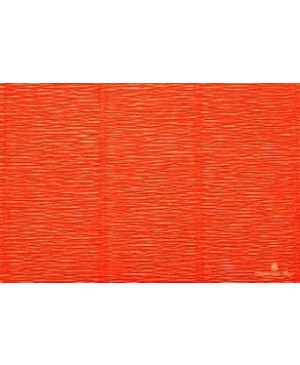 Krepinis popierius 50 cm x 2,5 m, 180 g/m², intensyvi oranžinė (17E/6) - Intense Orange Holland