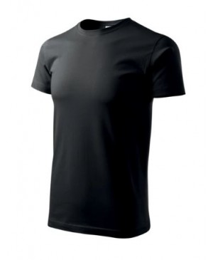 Vyriški marškinėliai Malfini Basic 129, 160g/m²,  juoda, XXXXXL