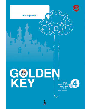  Golden Key 4. Activity Book. 1-asis anglų kalbos pratybų sąsiuvinis IV klasei. Tretieji mokymo metai ( „Šok“)