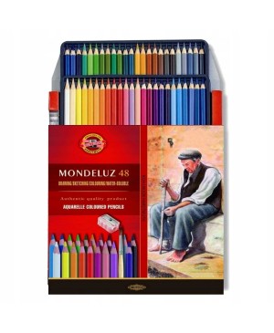 Akvareliniai pieštukai "Mondeluz Art Set" 48 spalvų