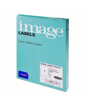 Lipnios etiketės 65 vnt A4 lape Image Labels FSC Mix Credit, 38x21.2 mm, 100 lapų