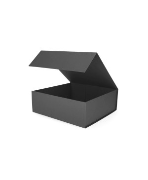 Kartoninė greito surinkimo dėžutė su magnetiniu užsegimu 220x220x100mm juodos spalvos