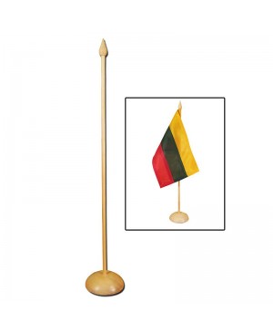 Medinis stovelis vėliavėlei, 31 cm aukščio, be vėliavos