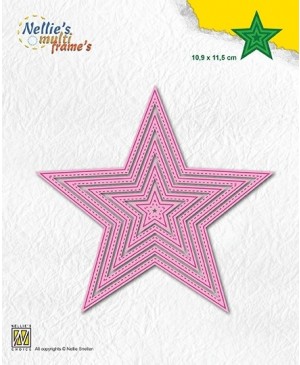 Kirtimo formelė Nellie Snellen MFD137 5-pointed Star