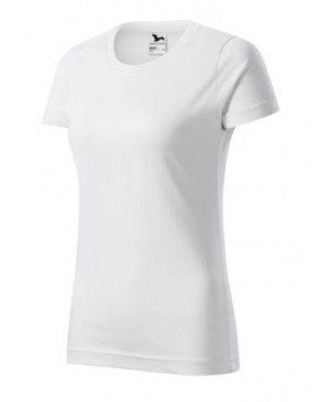 Moteriški marškinėliai Malfini Basic 134, 160g/m², balta, L