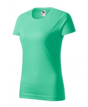 Moteriški marškinėliai Malfini Basic 134, 160g/m², mėtinė, M