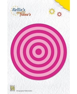Kirtimo formelė Nellie Snellen MFD085 - Straight Dotted Round